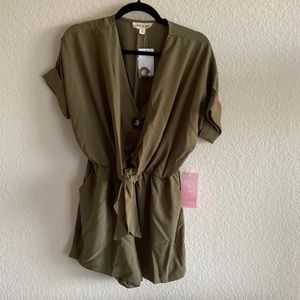 Olive Romper